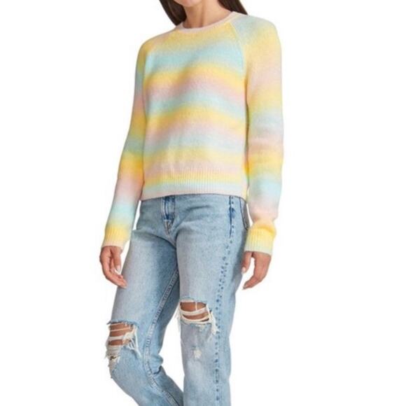 NWT BB Dakota By Steve Madden Ombre Sweater Wool Blend Size Large - Picture 1 of 13